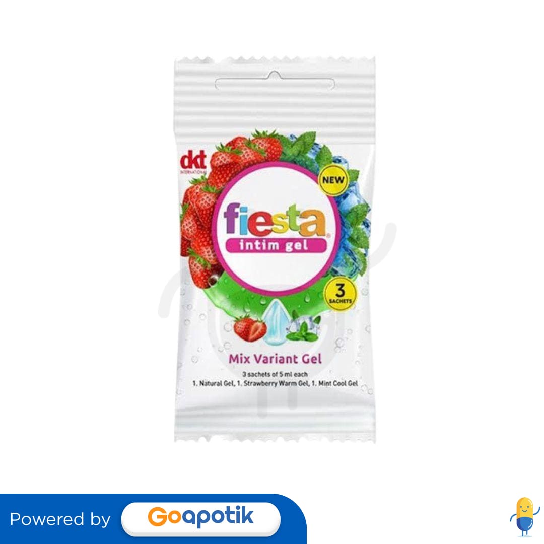 FIESTA INTIM MIX VARIANT GEL 5 ML PACK 3 SACHET